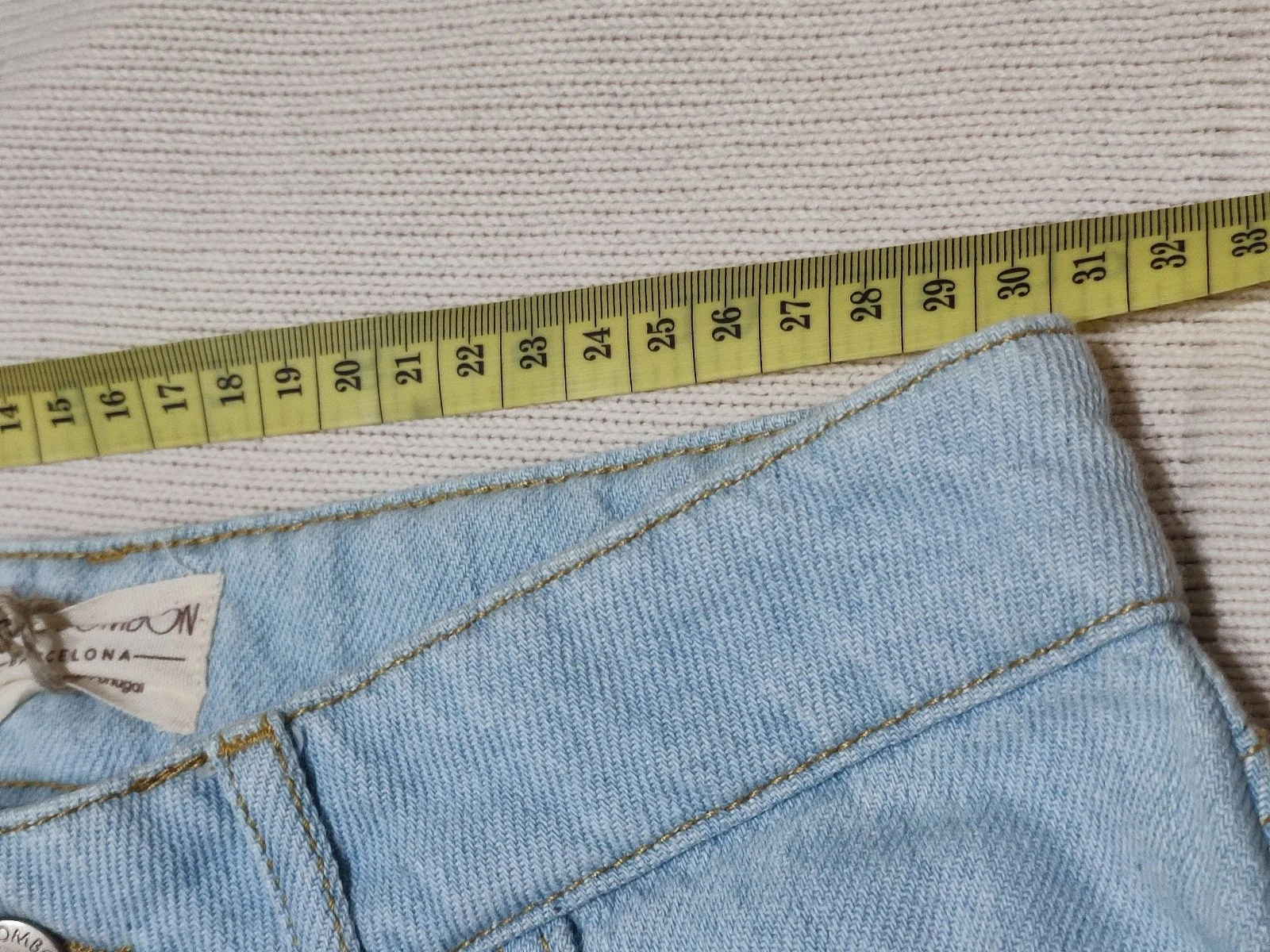 Jeans / Pantalon droit Mus & Bombon Barcelona T. XS – photo 8
